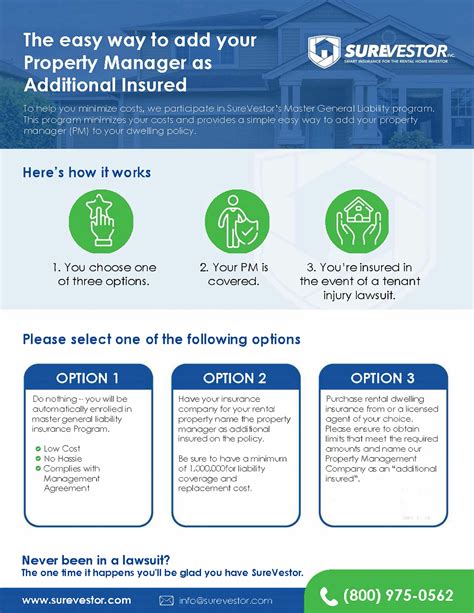 landlord contents and liability insurance.